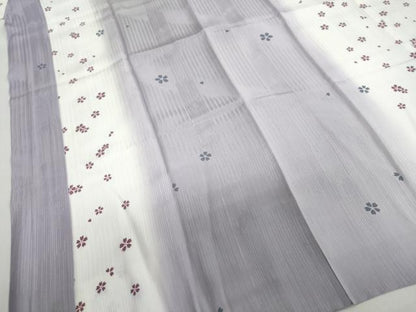 平和屋着物●長襦袢　袷　作家物　花小町　暈し染め　正絹　逸品　DABC2793ud