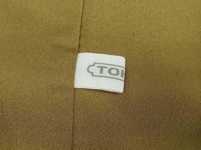 平和屋着物●上質な小紋　市松模様　東急百貨店扱い　正絹　逸品　DABC2794ud
