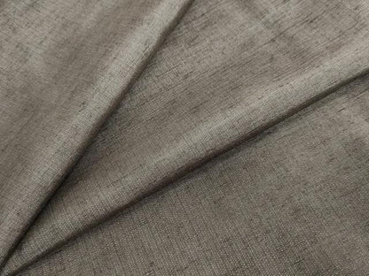 平和屋着物●上質な紬　色無地　檳榔子染色　正絹　逸品　未使用　DABC2801ud