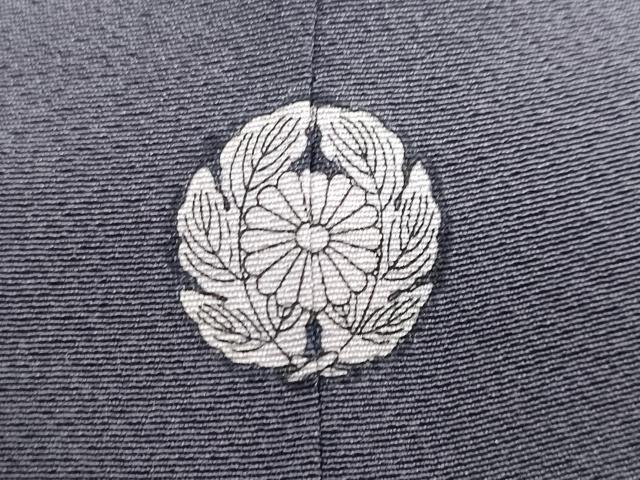 平和屋着物●豪華色留袖　雪輪飛鶴草花文　金彩　正絹　逸品　DABC2895ud
