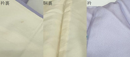 平和屋着物●訪問着　友禅　渡橋風景草花文　ロング丈　正絹　逸品　DABC2899ud