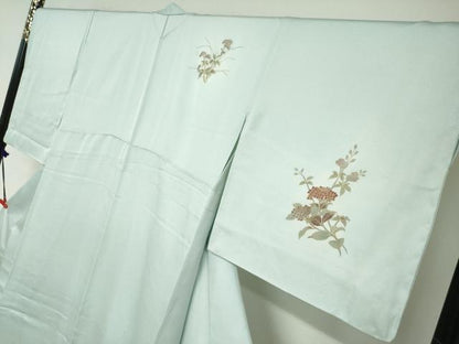 平和屋着物●訪問着　花車文　暈し染め　金彩　正絹　逸品　DABC2901ud