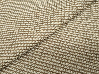 平和屋着物●大変加工の良い総絞り小紋　松坂屋扱い　正絹　逸品　DABC2902ud