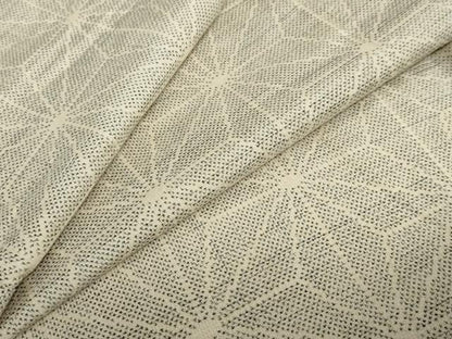 平和屋着物●本場大島紬　薩摩結城　麻の葉文様　正絹　逸品　DABC2907ud