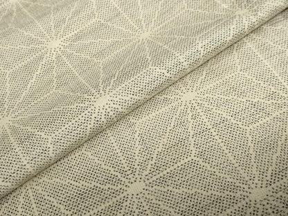 平和屋着物●本場大島紬　薩摩結城　麻の葉文様　正絹　逸品　DABC2907ud