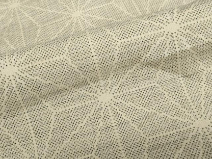 平和屋着物●本場大島紬　薩摩結城　麻の葉文様　正絹　逸品　DABC2907ud