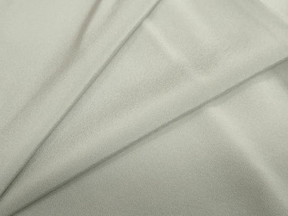 平和屋着物●上質な色無地　絹鼠色　正絹　逸品　未使用　DABC2920ud