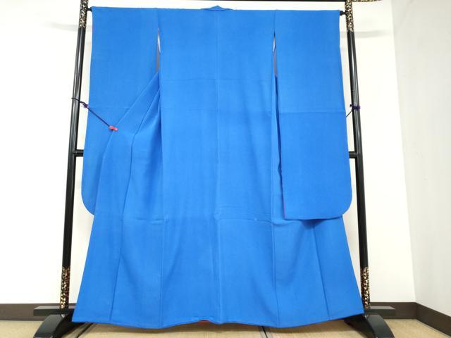 平和屋着物●豪華振袖　瑠璃紺色　正絹　逸品　DABC2922ud