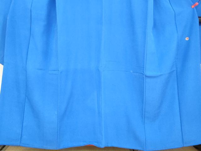 平和屋着物●豪華振袖　瑠璃紺色　正絹　逸品　DABC2922ud
