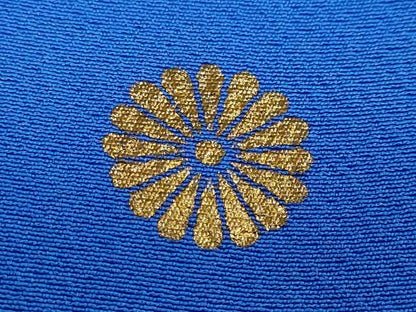 平和屋着物●豪華振袖　瑠璃紺色　正絹　逸品　DABC2922ud