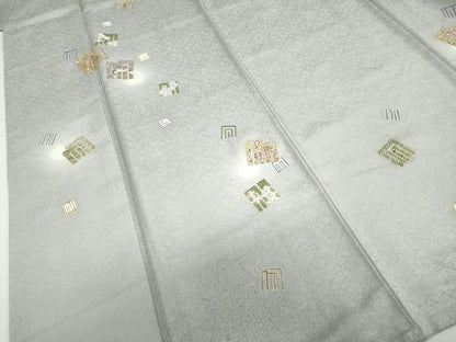 平和屋着物●訪問着　駒刺繍　源氏香　蛍暈し　金彩　正絹　逸品　DABC2923ud