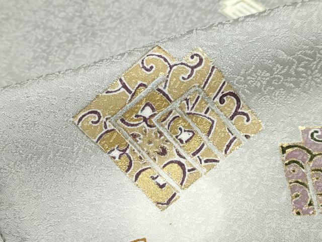 平和屋着物●訪問着　駒刺繍　源氏香　蛍暈し　金彩　正絹　逸品　DABC2923ud