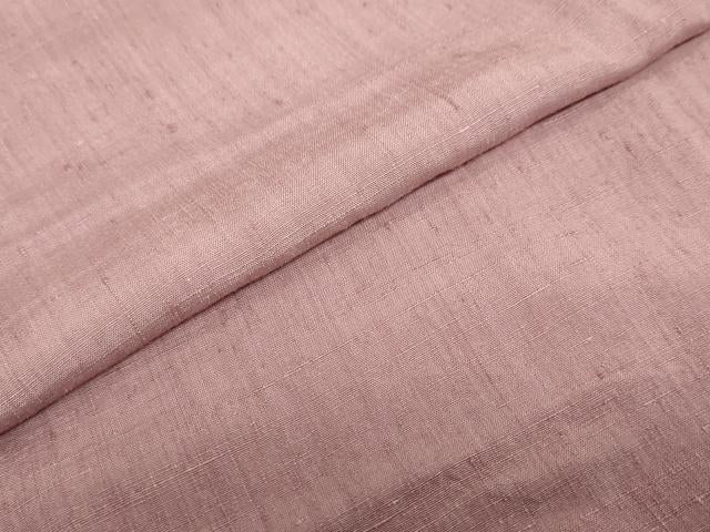 平和屋着物●上質な紬　梅鼠色　胴抜き仕立て　正絹　逸品　DABC2925ud