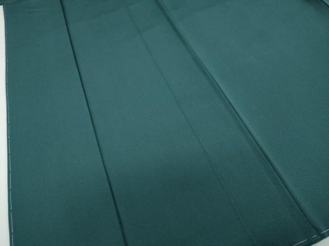 平和屋着物●上質な色無地　鉄色　正絹　逸品　未使用　DABC2928ud