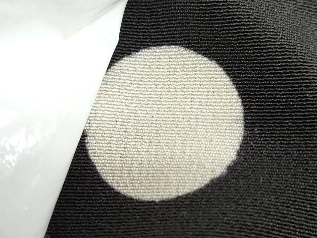 平和屋着物●豪華黒留袖　立波花鳥文　仮絵羽　正絹　逸品　未使用　DABC2955ud