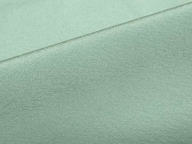 平和屋着物●上質な色無地　山葵色　正絹　逸品　未使用　DABC2960ud