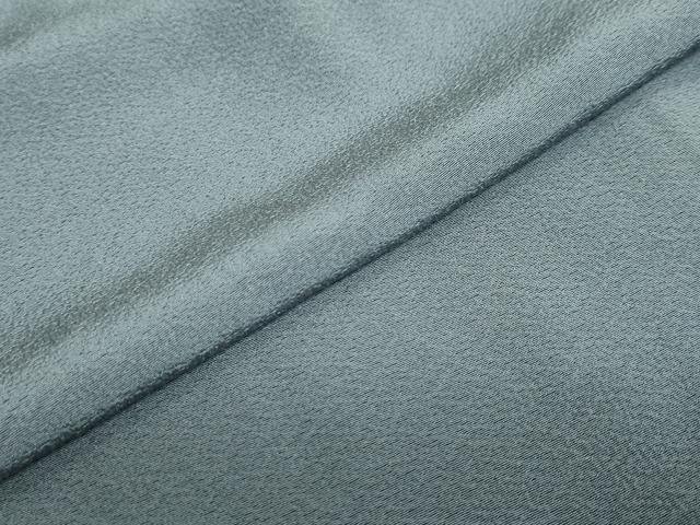 平和屋着物●上質な色無地　錆鼠色　正絹　逸品　DABC2968ud