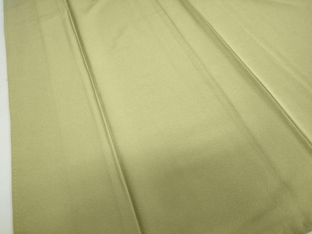 平和屋着物●上質な色無地　抹茶色　正絹　逸品　DABC2975ud 平和屋着物○上質な色無地 抹茶色 正絹 逸品 DABC2975ud