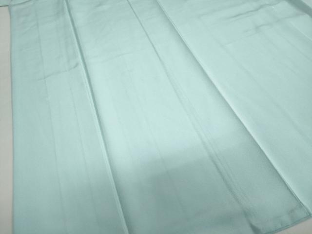 平和屋着物○上質な色無地 水色 正絹 逸品 DABC2980ud