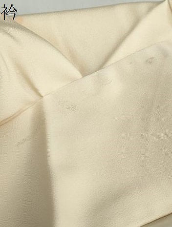 平和屋着物●訪問着　駒刺繍　扇面草花文　暈し染め　金銀彩　正絹　逸品　DABC2988ud