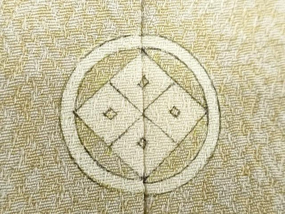 平和屋着物●京友禅の第一人者　松井青々　色留袖　エ霞草花文　金銀彩　正絹　逸品　DABC2991ud