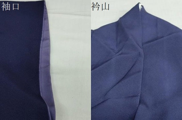 平和屋着物●上質な小紋　蔦の葉文　やまと誂製　正絹　逸品　DABC2993ud 平和屋着物○上質な小紋 蔦の葉文 やまと誂製 正絹 逸品