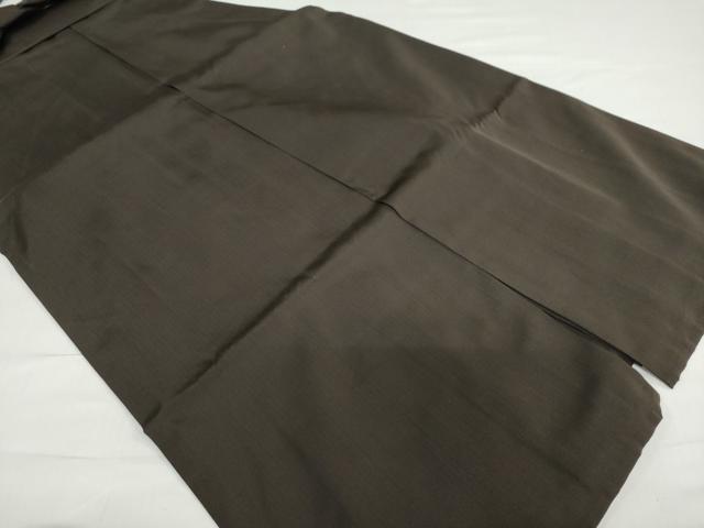 平和屋着物●男性　馬乗り袴　縞　正絹　逸品　DABC2997ud
