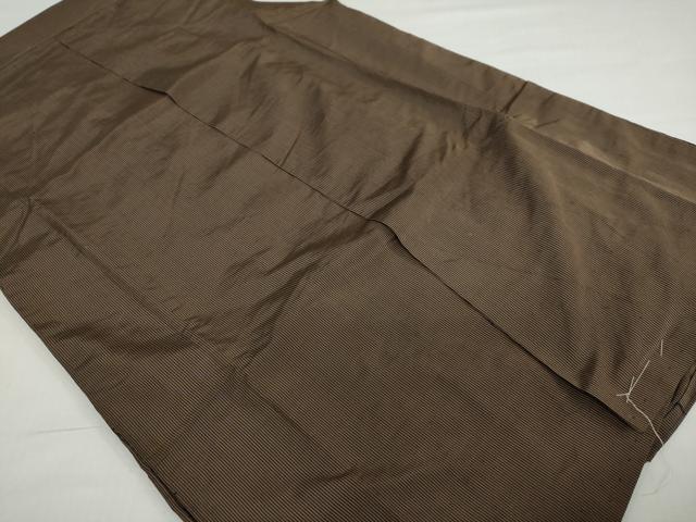 平和屋着物●男性　馬乗り袴　縞　正絹　逸品　DABC2998ud