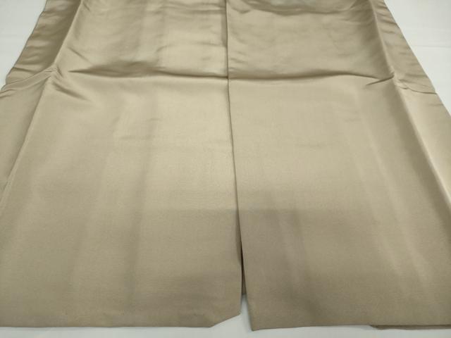 平和屋着物●男性　馬乗り袴　白橡色　正絹　逸品　DABC2999ud