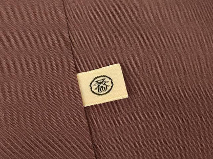 平和屋着物●本場結城紬　重要無形文化財　訪問着　横段文　100亀甲　阪急百貨扱い　証紙付き　正絹　逸品　未使用　DABC3006az