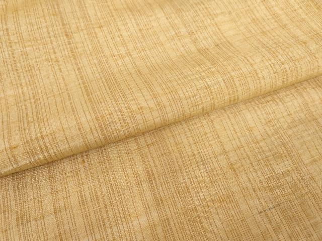 平和屋着物●上質な紬　格子　正絹　逸品　DABC3014az