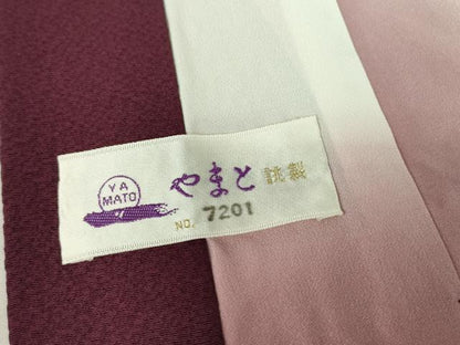 平和屋着物●越後十日町の一流染匠　桐屋・翠山工房　訪問着　絞り　辻が花　やまと誂製　正絹　逸品DABC3016az