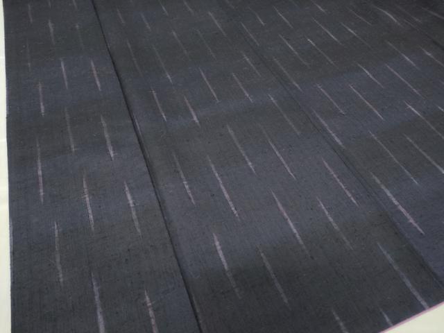 平和屋着物●上質な紬　背抜き仕立て　変わり縞　正絹　逸品　DABC3018az