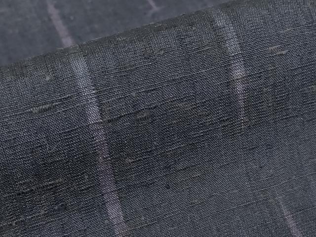 平和屋着物●上質な紬　背抜き仕立て　変わり縞　正絹　逸品　DABC3018az