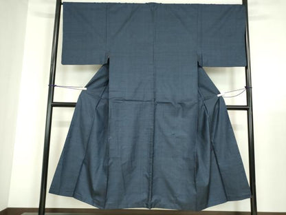 平和屋着物●男性　本場大島紬　アンサンブル　120亀甲　総詰め　正絹　逸品　DABC3034az