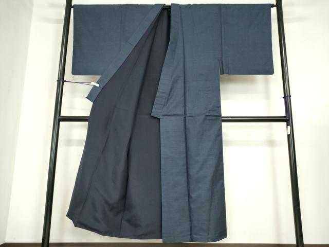 平和屋着物●男性　本場大島紬　アンサンブル　120亀甲　総詰め　正絹　逸品　DABC3034az
