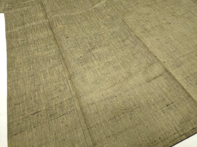 平和屋着物●男性　紬　アンサンブル　霞文　正絹　逸品　DABC3039az