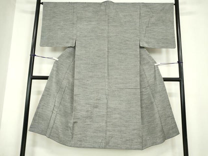 平和屋着物●男性　紬　アンサンブル　霞文　正絹　逸品　DABC3040az