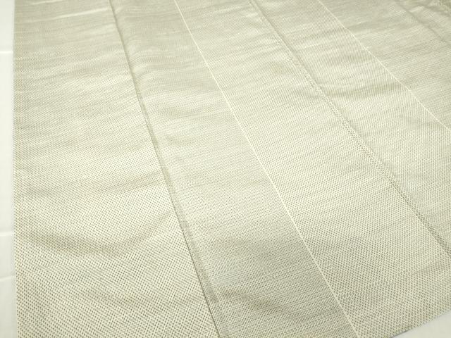 平和屋着物●結城紬　間道　120亀甲　正絹　逸品　DABC3055az