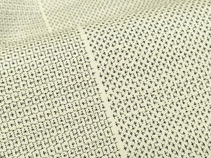 平和屋着物●結城紬　間道　120亀甲　正絹　逸品　DABC3055az