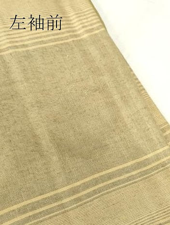 平和屋着物●上質な紬　燕絣　正絹　逸品　DABC3057az