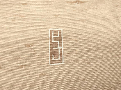 平和屋着物●訪問着　白山紬　友禅　作家物　成物　正絹　逸品　DABC3060az