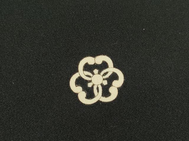 平和屋着物●本加賀友禅作家　矢田 博　黒留袖　若松葉文　正絹　逸品　DABC3061az