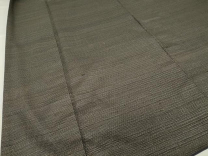 平和屋着物●男性　紬　アンサンブル　80亀甲　正絹　逸品　DABC3065az