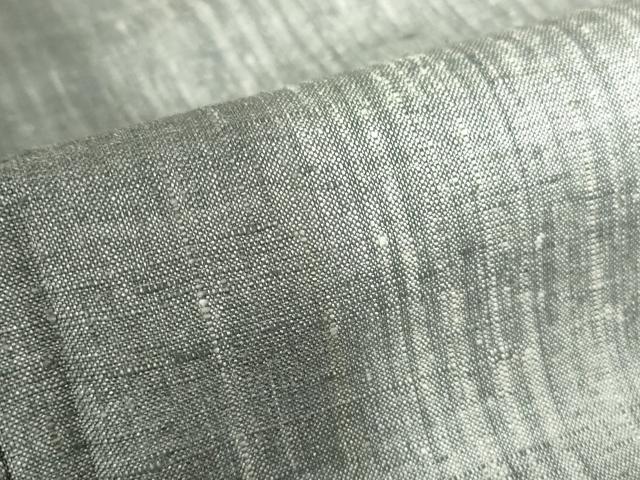 平和屋着物●訪問着　紬地　霞文　正絹　逸品　DABC3069az