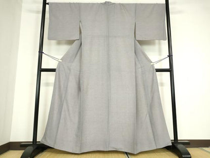 平和屋着物●江戸小紋　鮫小紋柄　正絹　逸品　DABC3184az