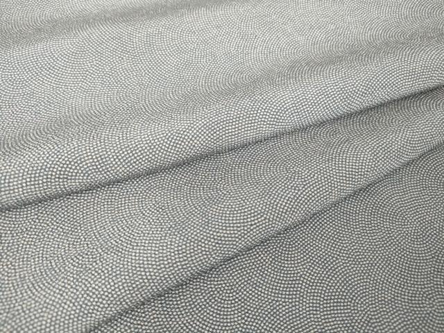平和屋着物●江戸小紋　鮫小紋柄　正絹　逸品　DABC3184az