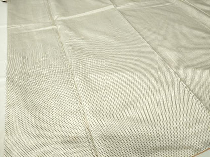 平和屋着物●本場大島紬　白大島　7マルキ　絣文様　正絹　逸品　DABC3191az