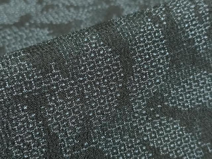 平和屋着物●本塩沢　草葉文　110亀甲　正絹　逸品　未使用　DABC3199az
