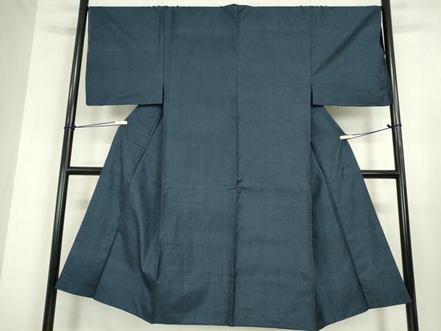 平和屋着物●男性　本場大島紬　アンサンブル　長羽織　100亀甲　総詰め　正絹　逸品　未使用　DABC3208az